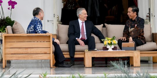 Jokowi Tawarkan Tony Blair Jadi Penasihat Pemindahan Ibu Kota