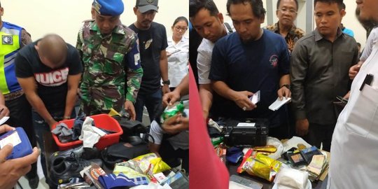 Selundupkan 488 gram Sabu, Personel Polda Maluku Ditangkap di Bandara Juwata Tarakan