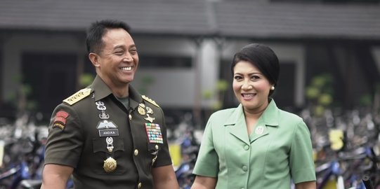 Istri Jenderal TNI Andika Wujudkan Mimpi Babinsa Perbatasan, Ini 6 Fotonya di Jakarta