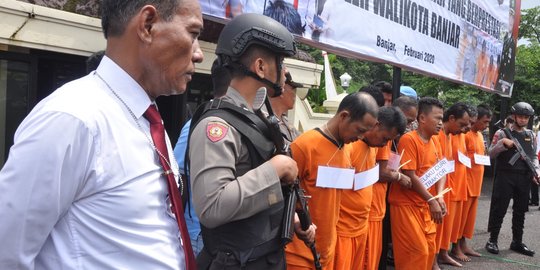 7 Sindikat Pencuri Spesialis Mesin Traktor Ditangkap