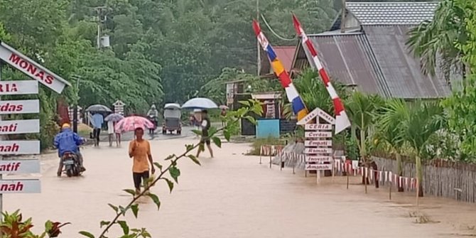 Ratusan Rumah di Gorontalo Terendam Banjir
