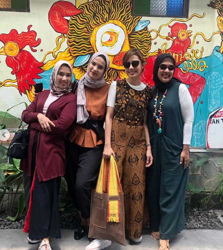 najwa liburan ke jogja
