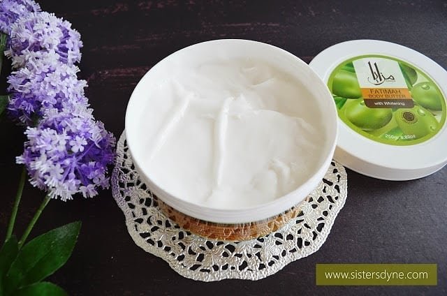 mazaya whitening body butter