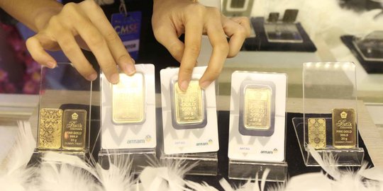 Harga Emas Antam Lanjutkan Penguatan Hari ini Naik Harga Emas Antam Lanjutkan Penguatan Hari ini Naik