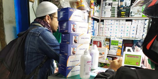 Virus Corona Masuk Indonesia, Harga Masker Capai Rp200.000 Hingga Rp2 Juta/Kotak