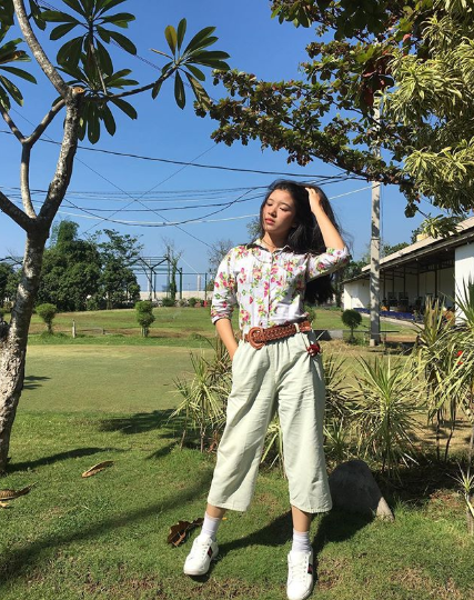 tiara idol di luar panggung