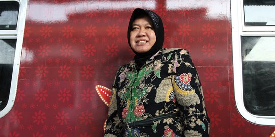 Klarifikasi Tri Rismaharini Terkait Penyetokan Masker di Surabaya