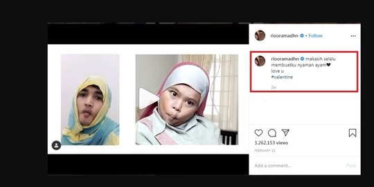 selalu romantis, ini 5 momen rio ramadhan ungkap caption mesra untuk kekeyi