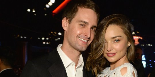 evan spiegel dan miranda kerr