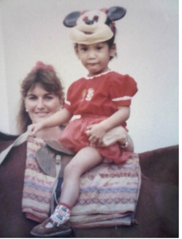 potret masa kecil imut tara basro