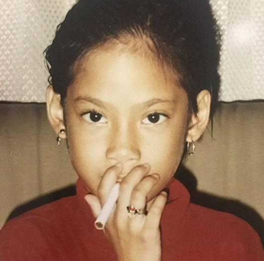 potret masa kecil imut tara basro
