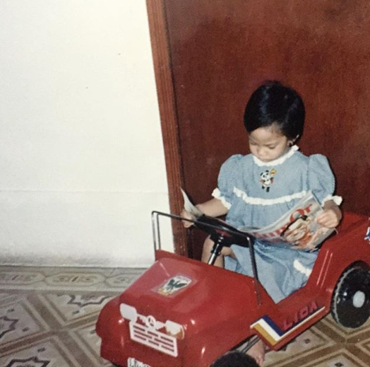 potret masa kecil imut tara basro