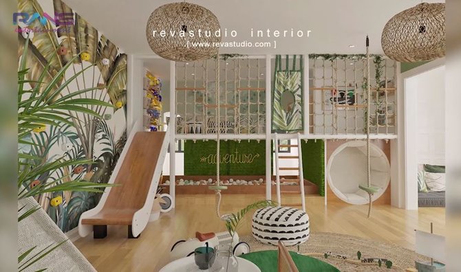 desain rumah raffi ahmad