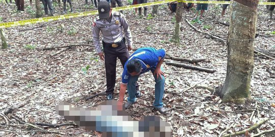 Sehari Tak Pulang, Kadus di Musi Banyuasin Ditemukan Tewas Mengenaskan di Kebun Karet