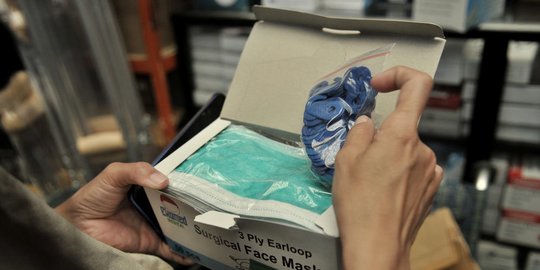 masker indonesia sudah dipesan china