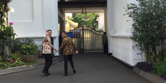 Setelah Zulhas, Giliran Airlangga dan Elite Golkar Temui Jokowi di Istana