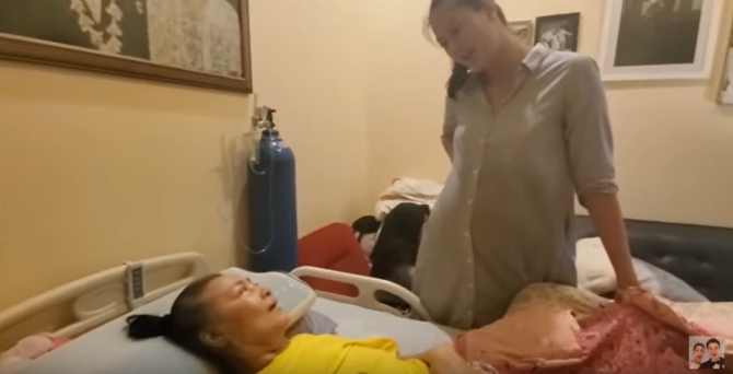 momen baim dengan ibu nya