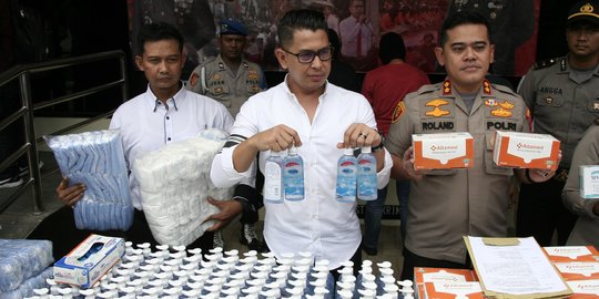 Timbun dan Jual Masker dengan Harga Tinggi, 4 Orang di Bogor Ditangkap Polisi