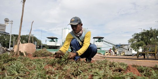 Memantau Revitalisasi Taman Danau Sunter