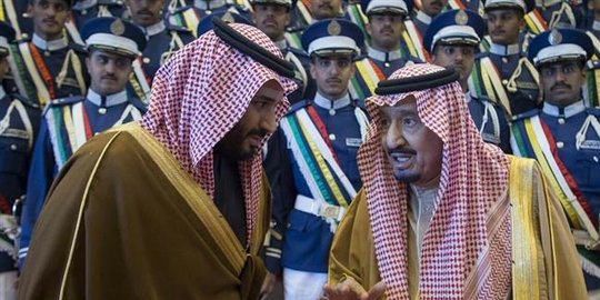 Pangeran Muhammad bin Salman, Penangkapan Keluarga Kerajaan & Kursi Kekuasaan