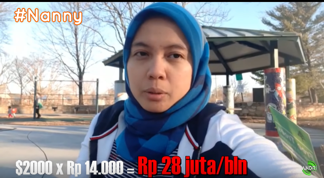 gaji wni yang bekerja di amerika serikat