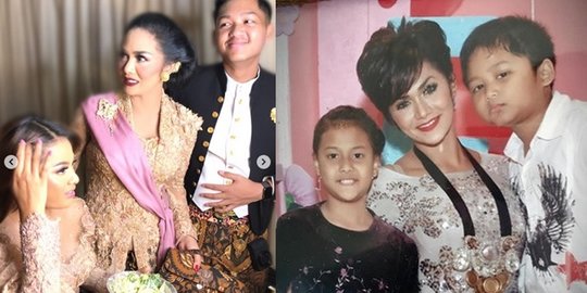 Tula Ng Kompak Pembesaran 10 X 10 Tetap Kompak  Ini 6 Potret Lawas Krisdayanti Bersama Aurel 