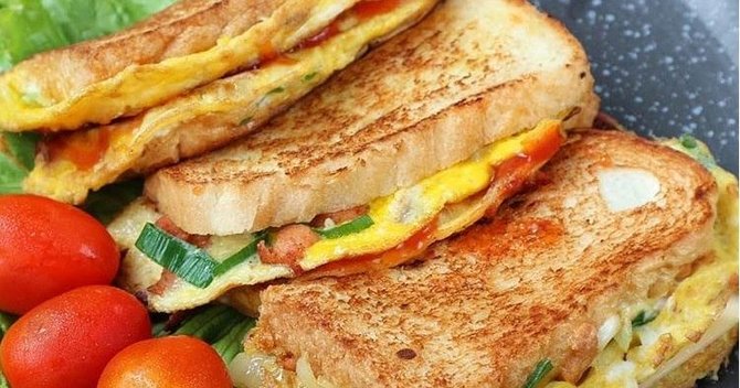 10 cara membuat roti bakar aneka topping