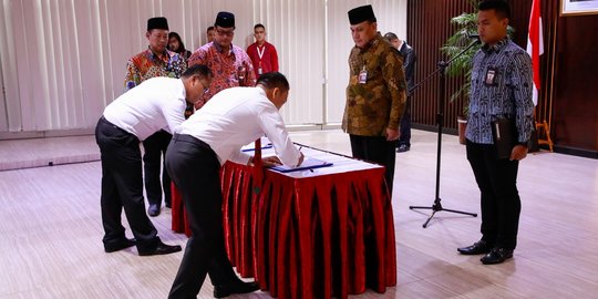 Jaksa Agung PLT Pesan KPK untuk 6 JPU yang Baru Dilantik merdeka com