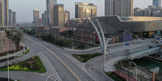 Masih Sepi, Begini Kondisi Terkini Kota Wuhan