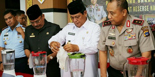 22,7 Kg Sabu Malaysia Gagal Edar di Kalimantan Selatan