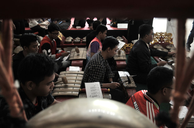 belajar gamelan di museum nasional