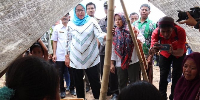 Ratusan Korban Gempa di Bogor Takut Pulang ke Rumah