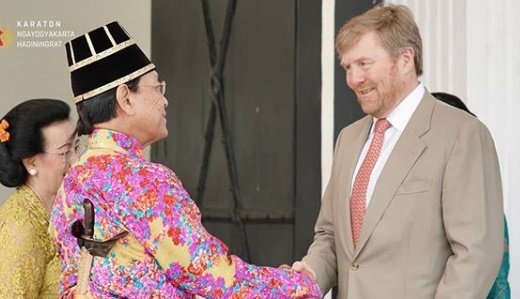 pertemuan sultan dengan raja belanda