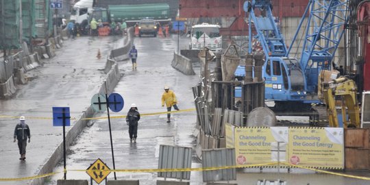 Lokasi Semburan Gas PGN di Cakung