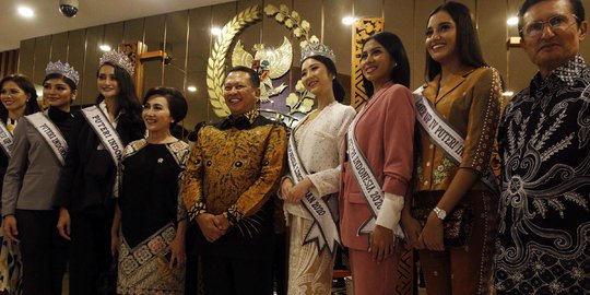 Puteri Indonesia 2020 didaulat Menjadi Duta MPR RI