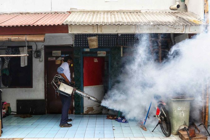pengasapan nyamuk dbd