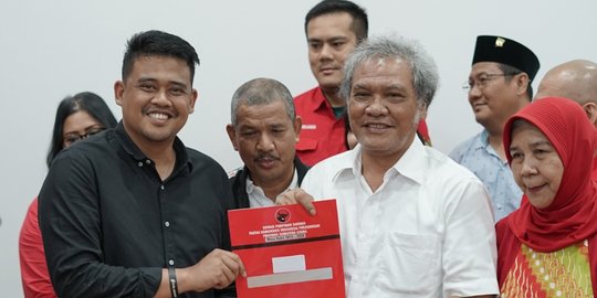 Ikuti Jejak Jokowi, Bobby Nasution Jadi Kader PDIP