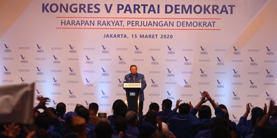 Pidato Terakhir SBY di Kongres V Partai Demokrat
