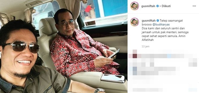 dukungan publik figure untuk pak budi karya