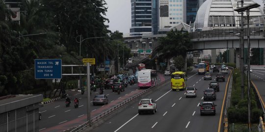 Tol Dalam Kota Menuju Tebet, Semanggi dan Tomang Padat