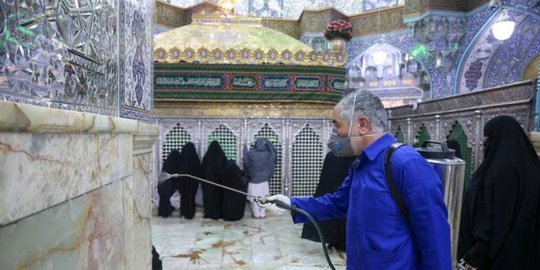 iran periksa 10 juta warga dengan gejala virus corona