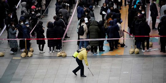 Penularan Virus Corona Domestik Turun, Korsel Tetap Perketat Pemeriksaan Perbatasan