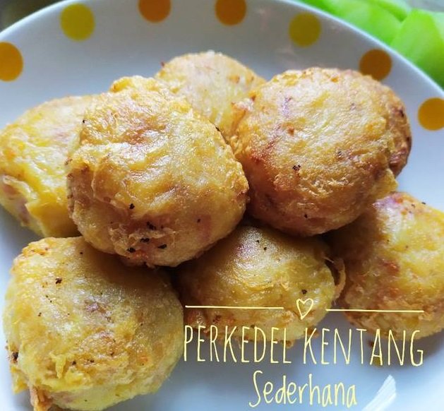 kreasi perkedel kentang goreng