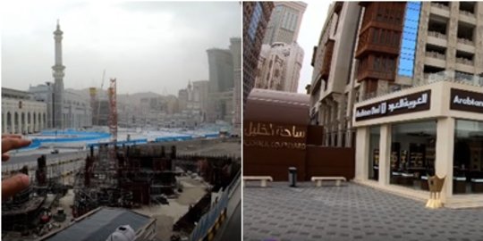 Pemandangan Langka, Jalanan Makkah Kosong Nyaris Tak Ada Mobil