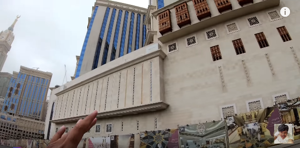 jalanan makkah kosong nyaris tak ada mobil