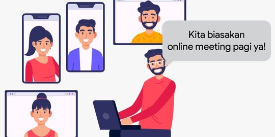 Lima Tips Google untuk Tetap Terhubung saat Bekerja dari Rumah