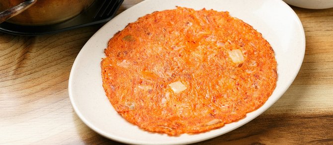 ilustrasi kimchi jeon