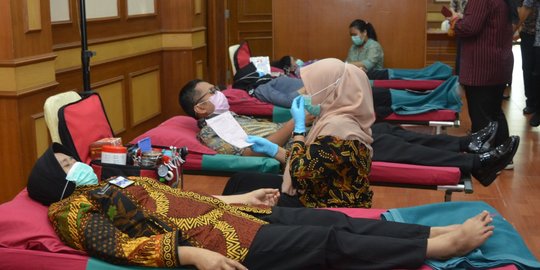 Aksi Tanggap Corona, Kemenhan Kerja Sama dengan PMI Gelar Donor Darah