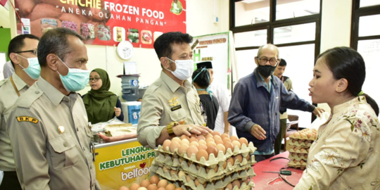 saat sembako murah lebih utama dibanding corona