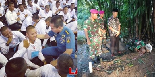 Potret Mengharukan Prajurit TNI AL Baru Lolos, Nangis dan Cium Pusara Ibunda Tercinta